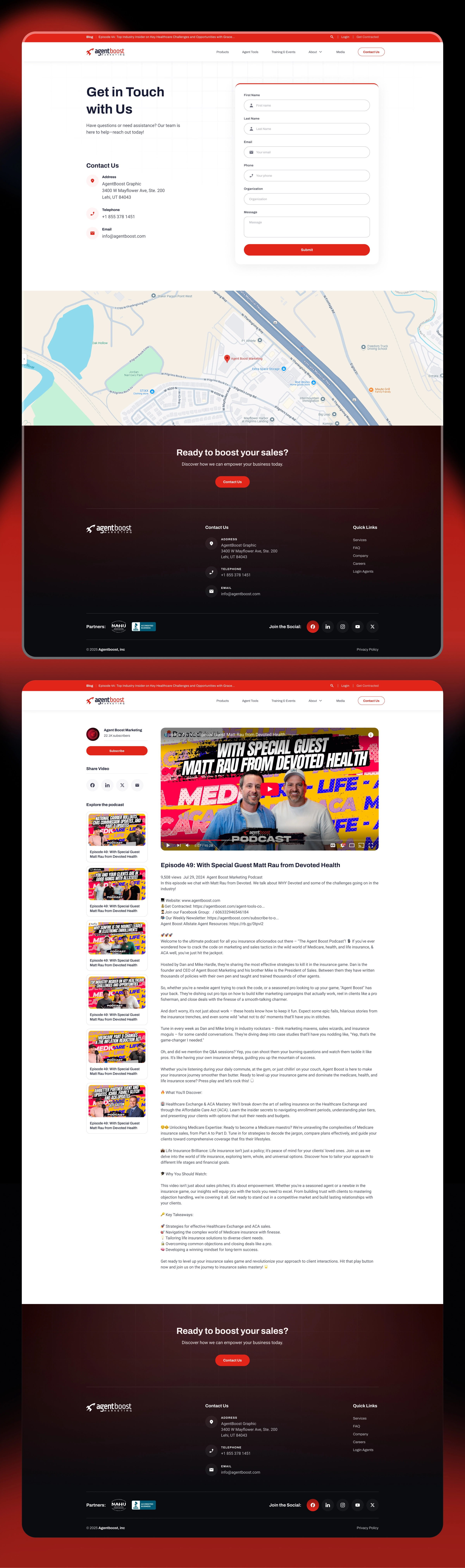 AGENTBOOST – INSURANCE BROKERAGE PLATFORM DESIGN