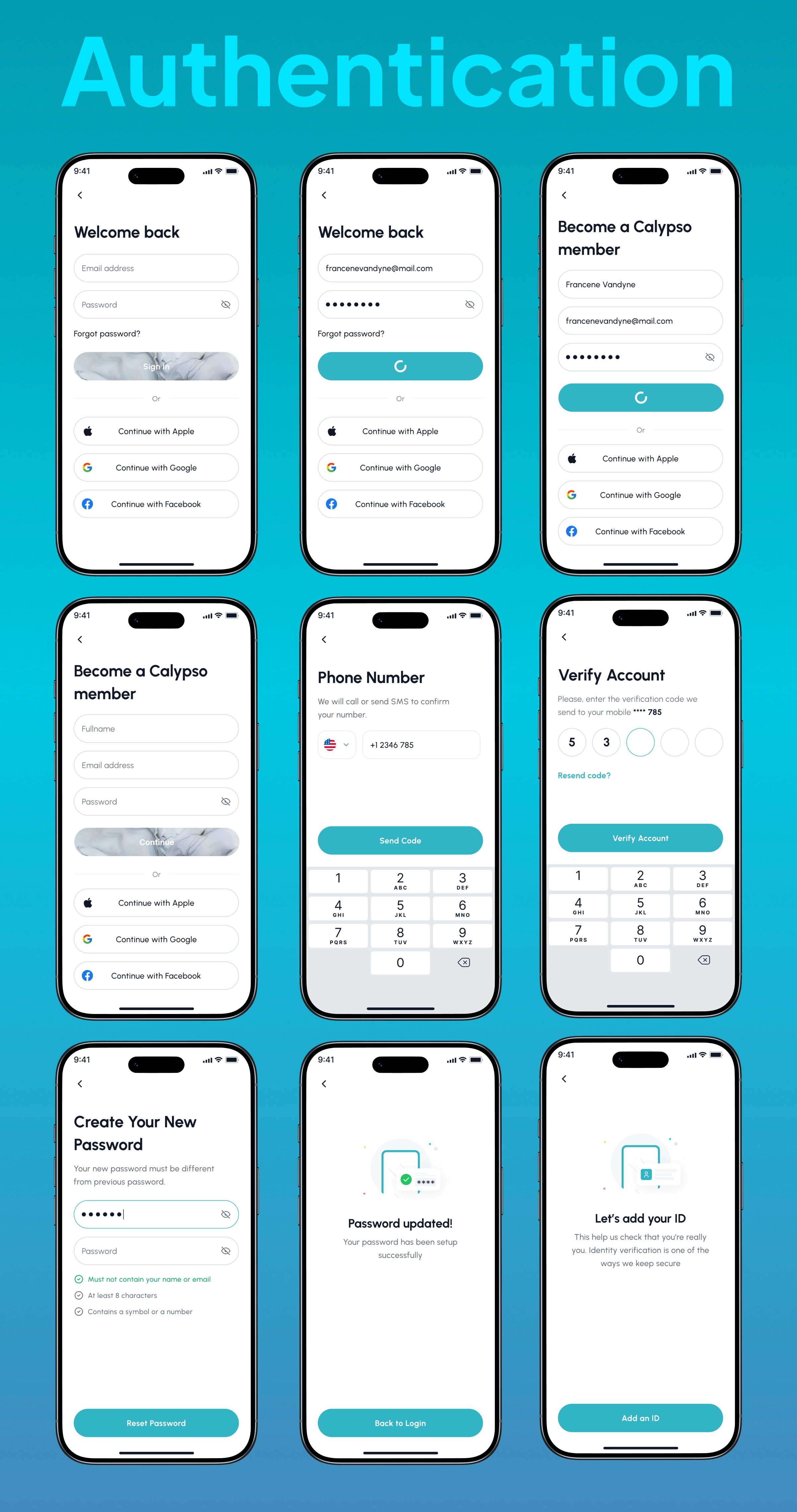 Calypso – Travel Booking Mobile App UI Design