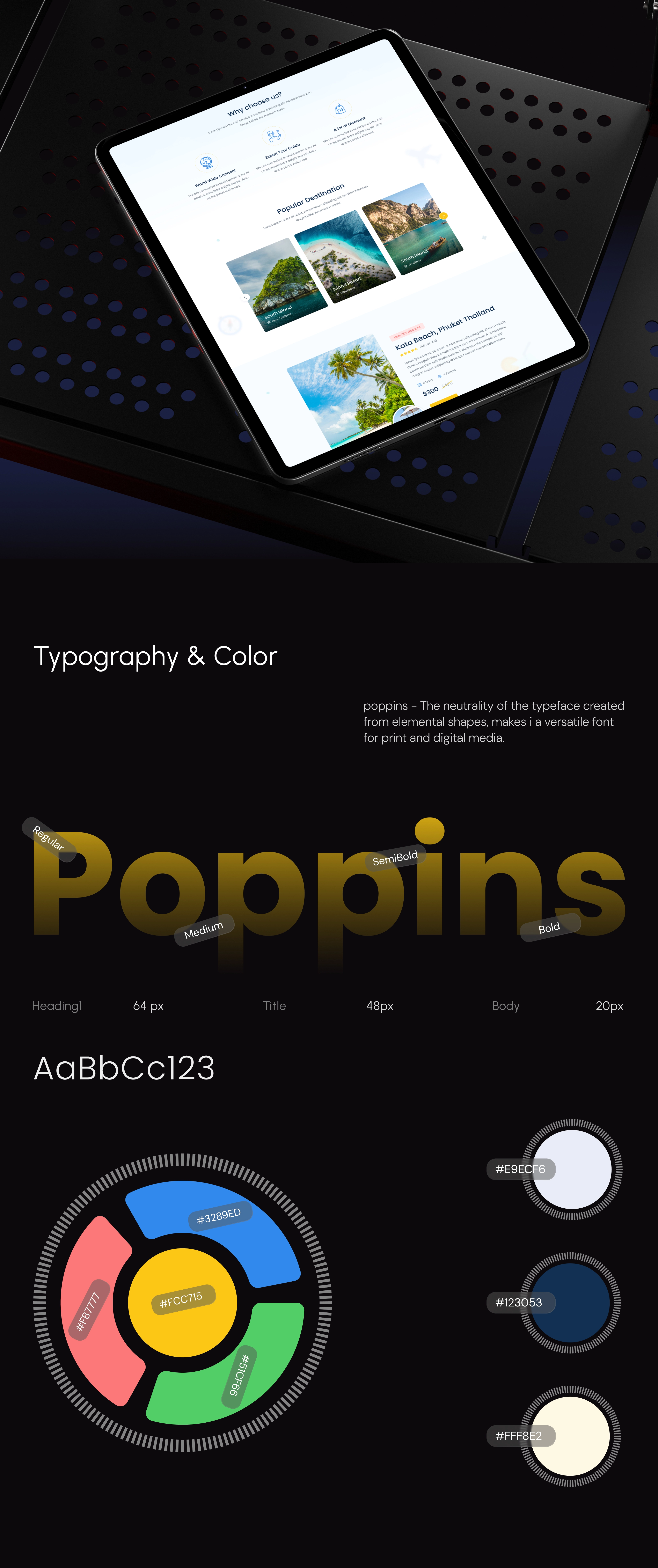 Traveltime – Travel Agency Landing Page Design