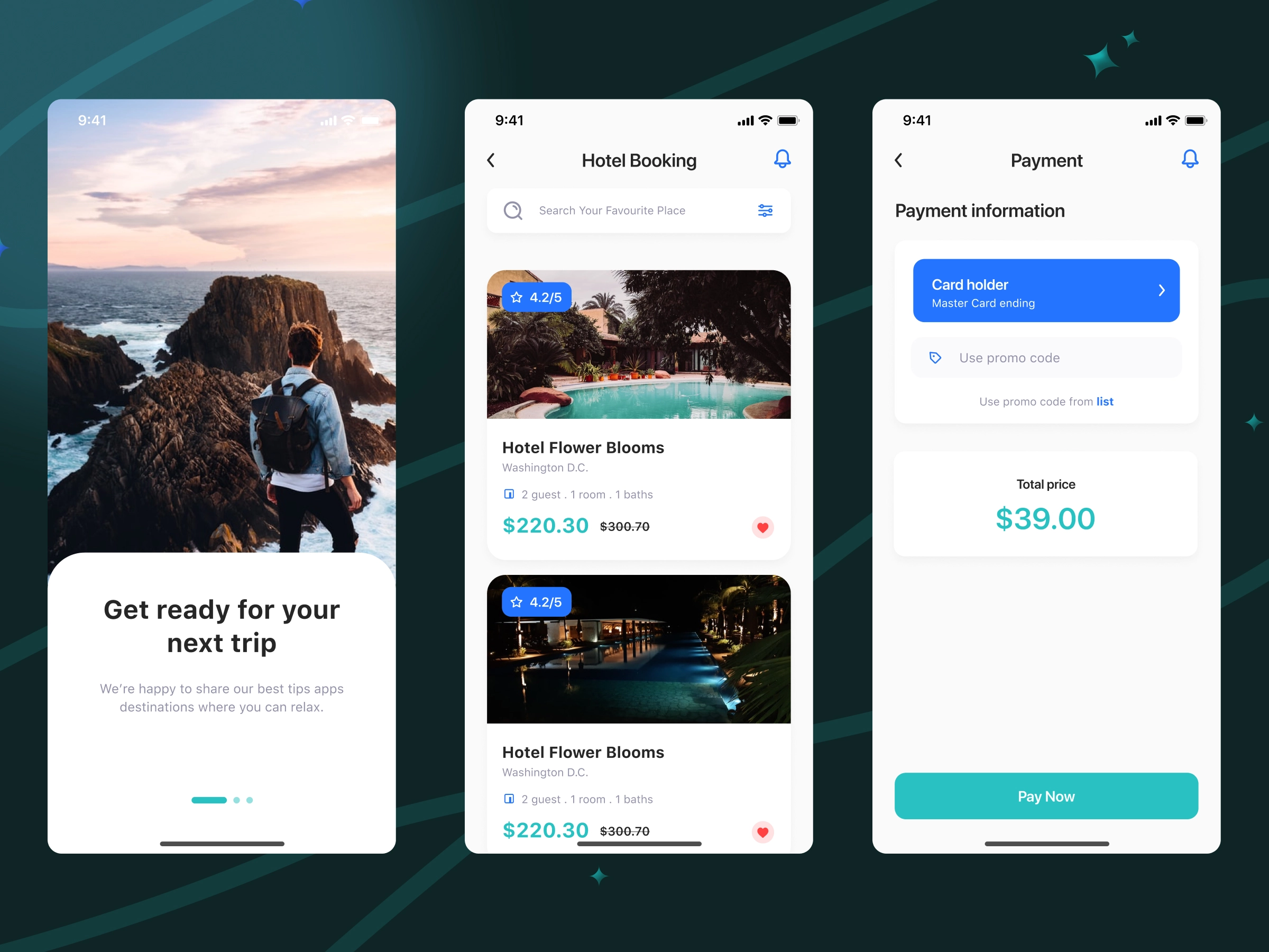 Triparo – Travel Planning Mobile App Design