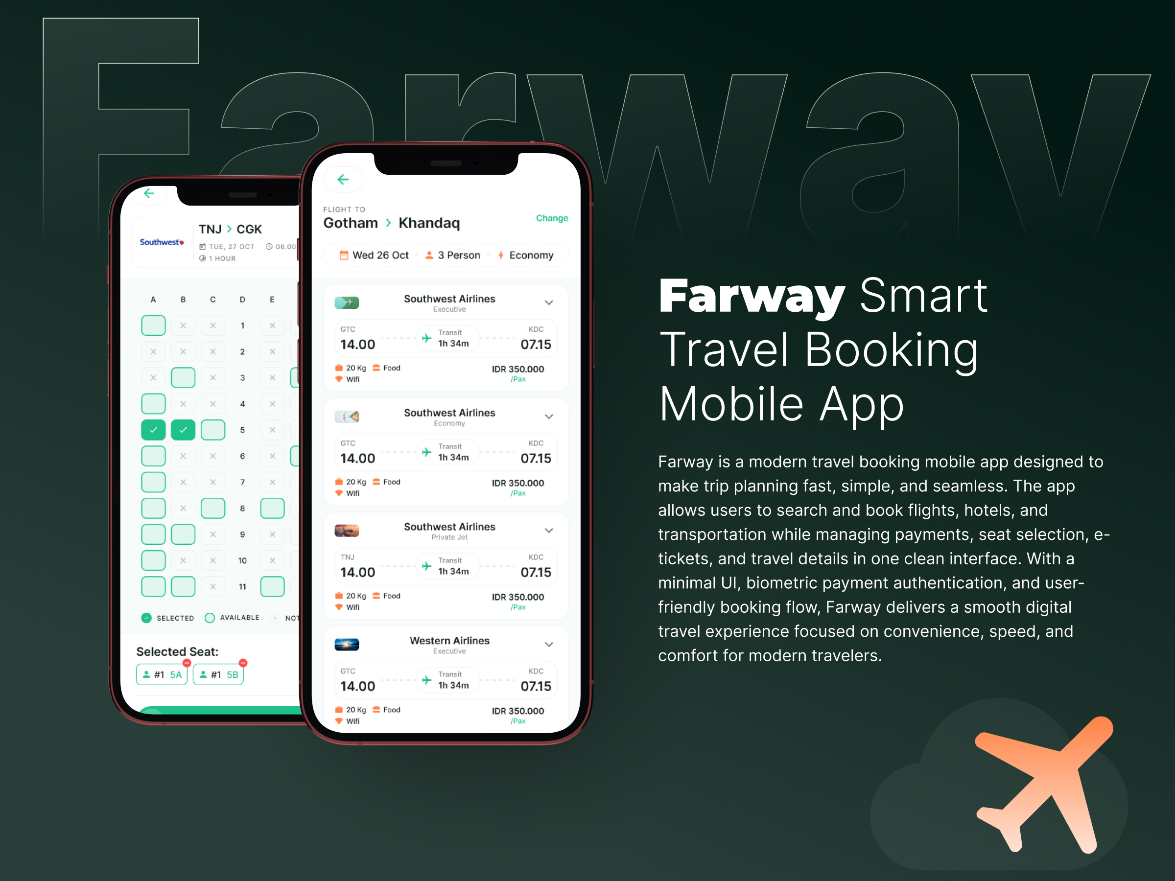 Farway – Smart Travel Booking Mobile App