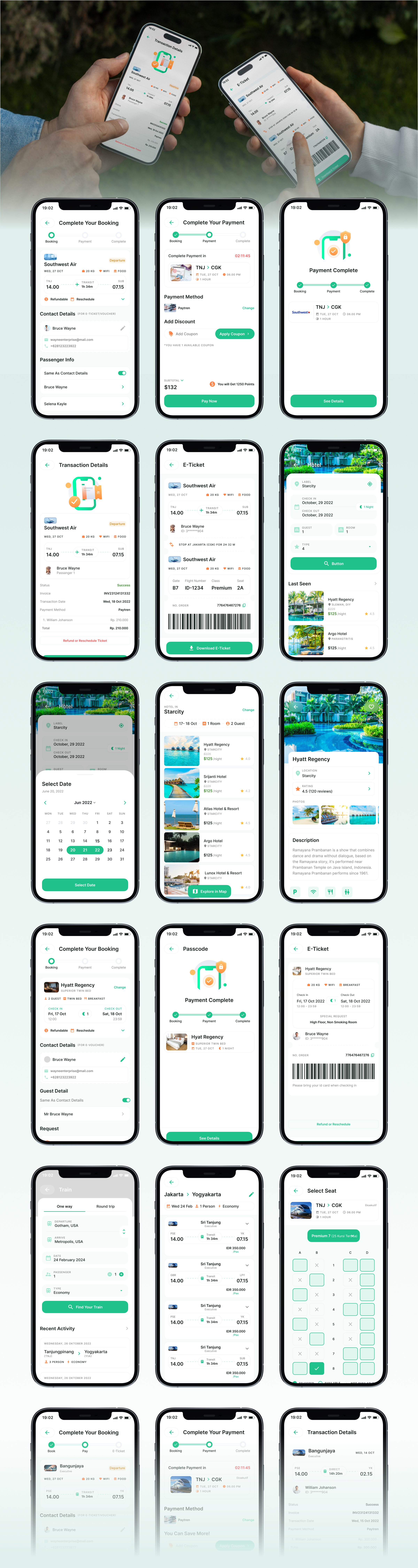 Farway – Smart Travel Booking Mobile App