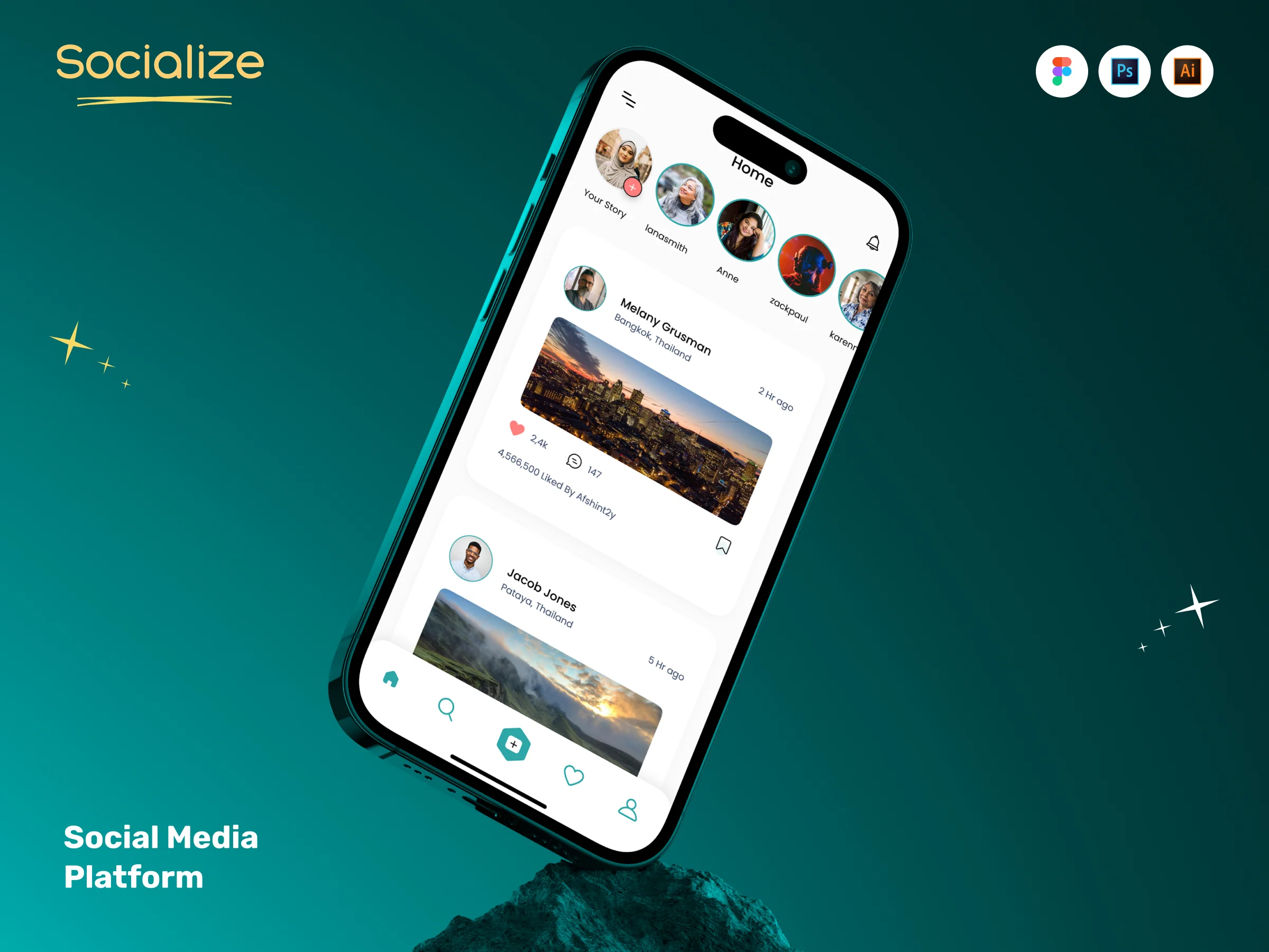 Hastigo – Social Media Mobile App | Community & Messaging
