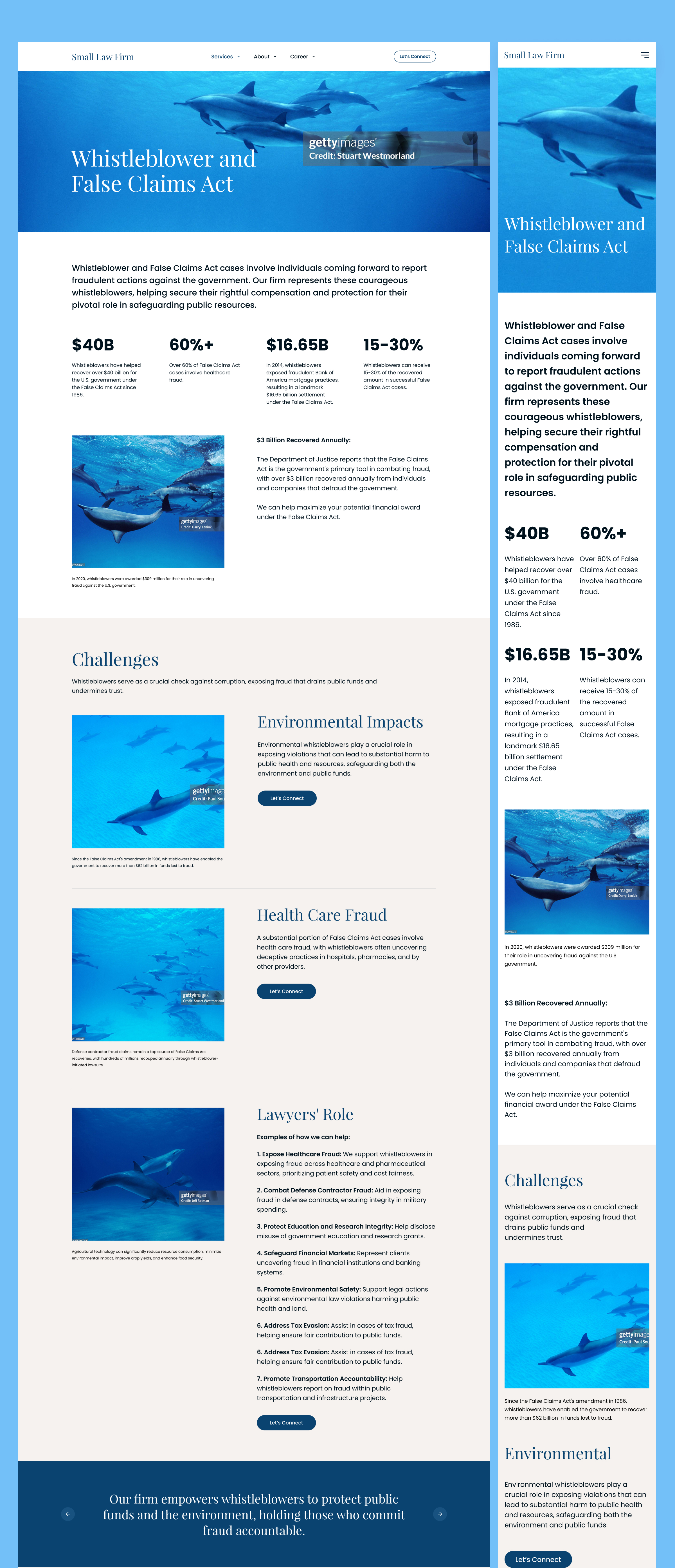 Small Law Firm – Professional Legal Services Website