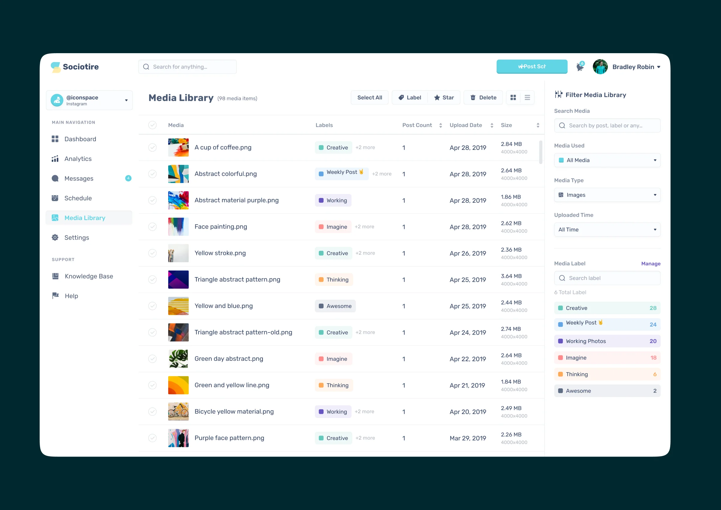Sociotire – Customer Management Web App Design