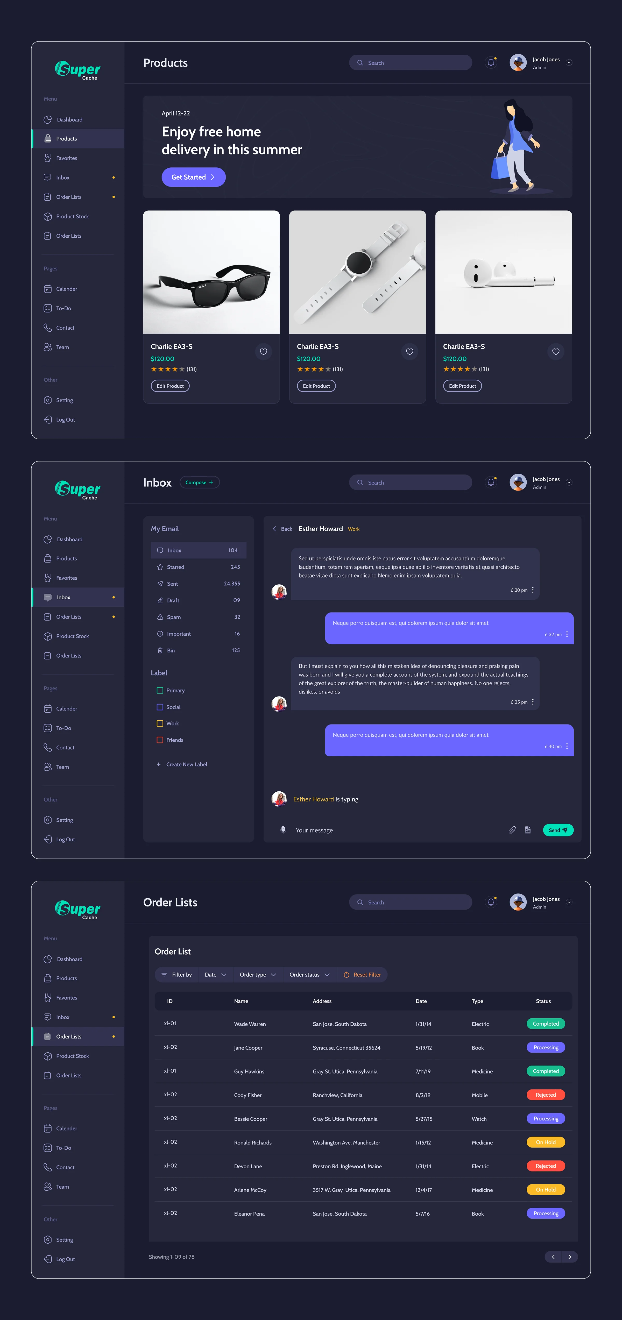 Supercache | Inventory Management Web App