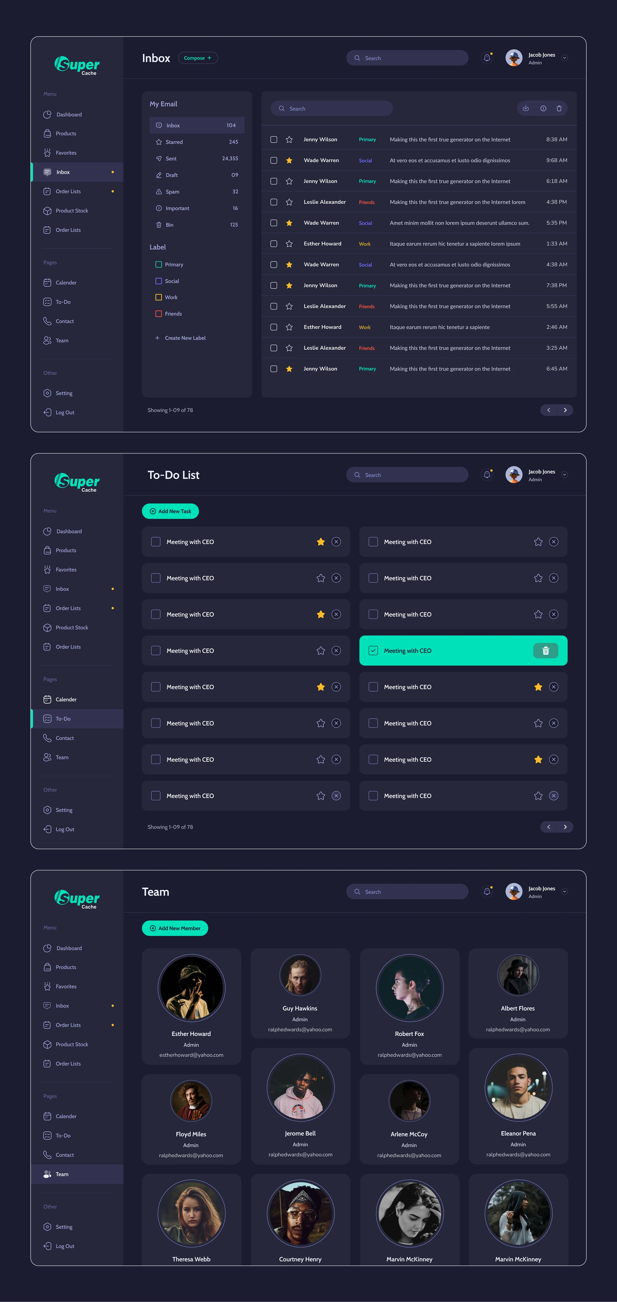 Supercache | Inventory Management Web App