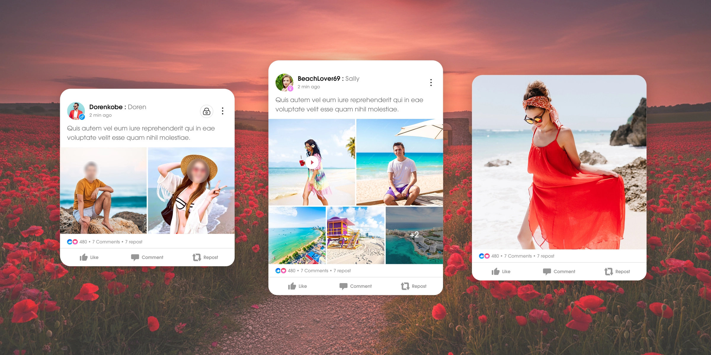 Swingist – Social Media App UI/UX Design | Event & Community Platform