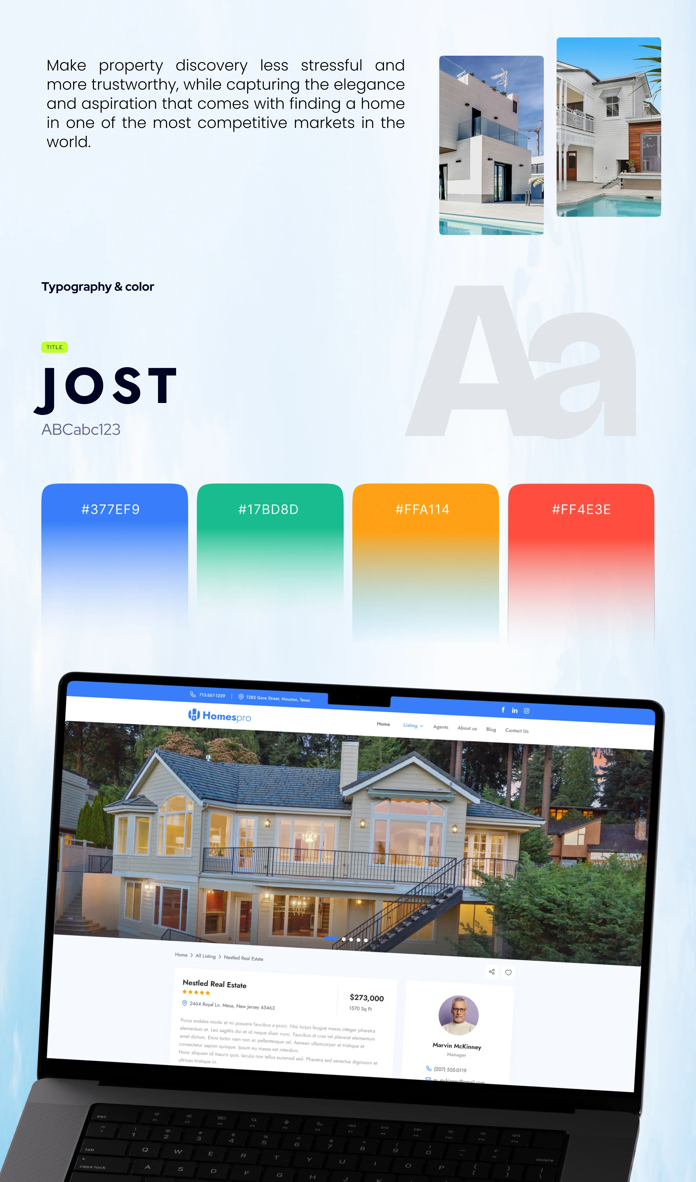 Homespro – Real Estate Website