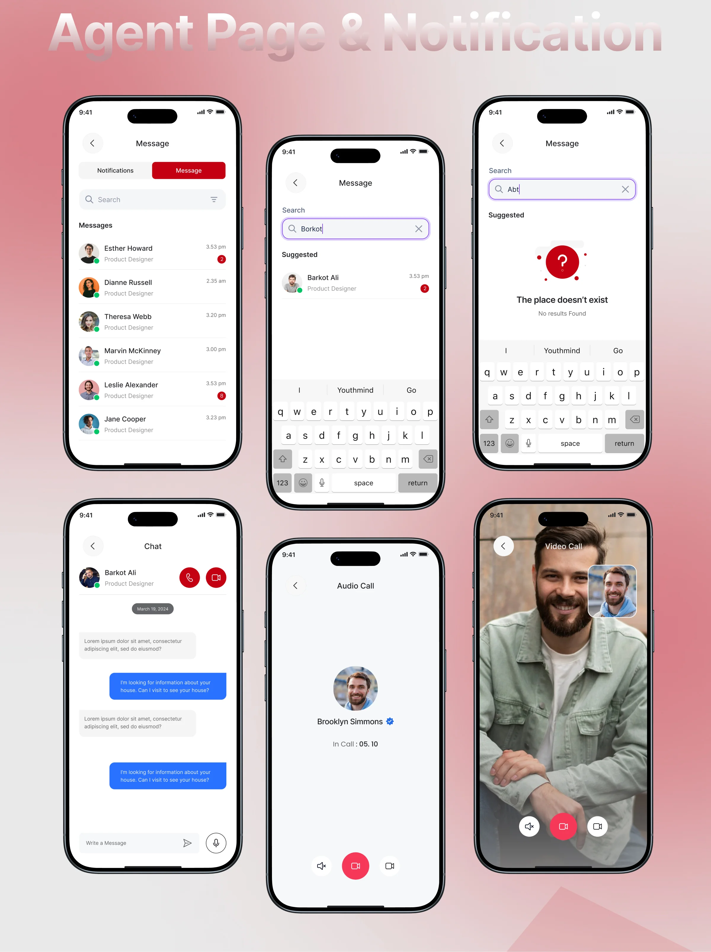 Apex Space | Real Estate Mobile App UI/UX Design